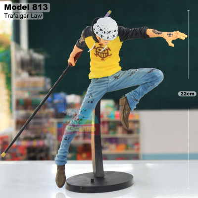 Action Figure Set - Model 813 : Trafalgar Law